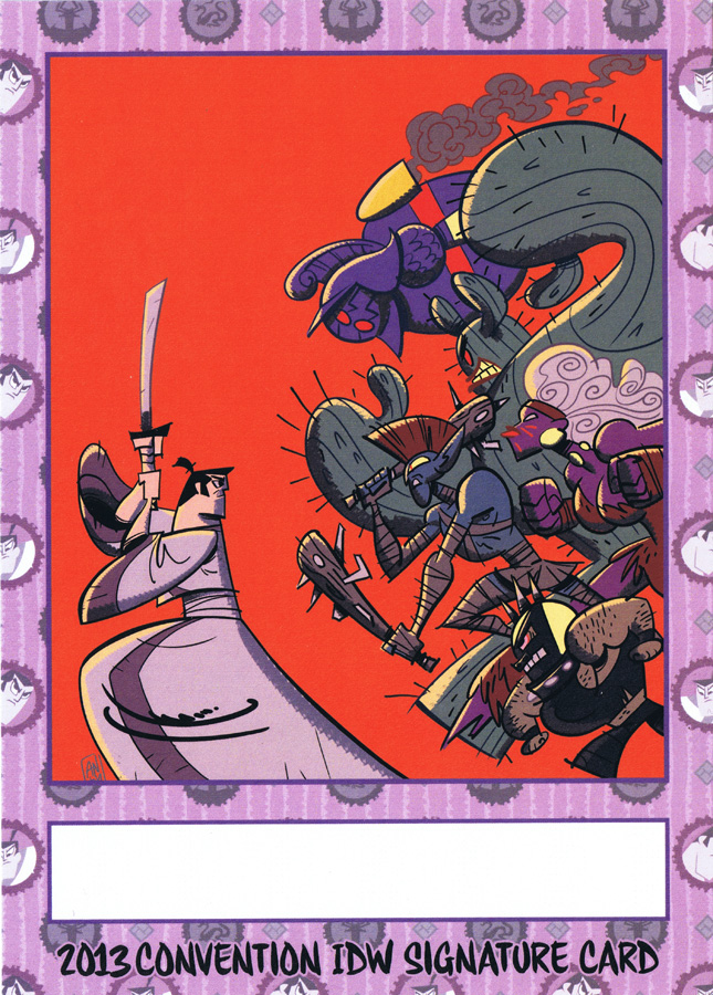 SamuraiJackPromoPostcard